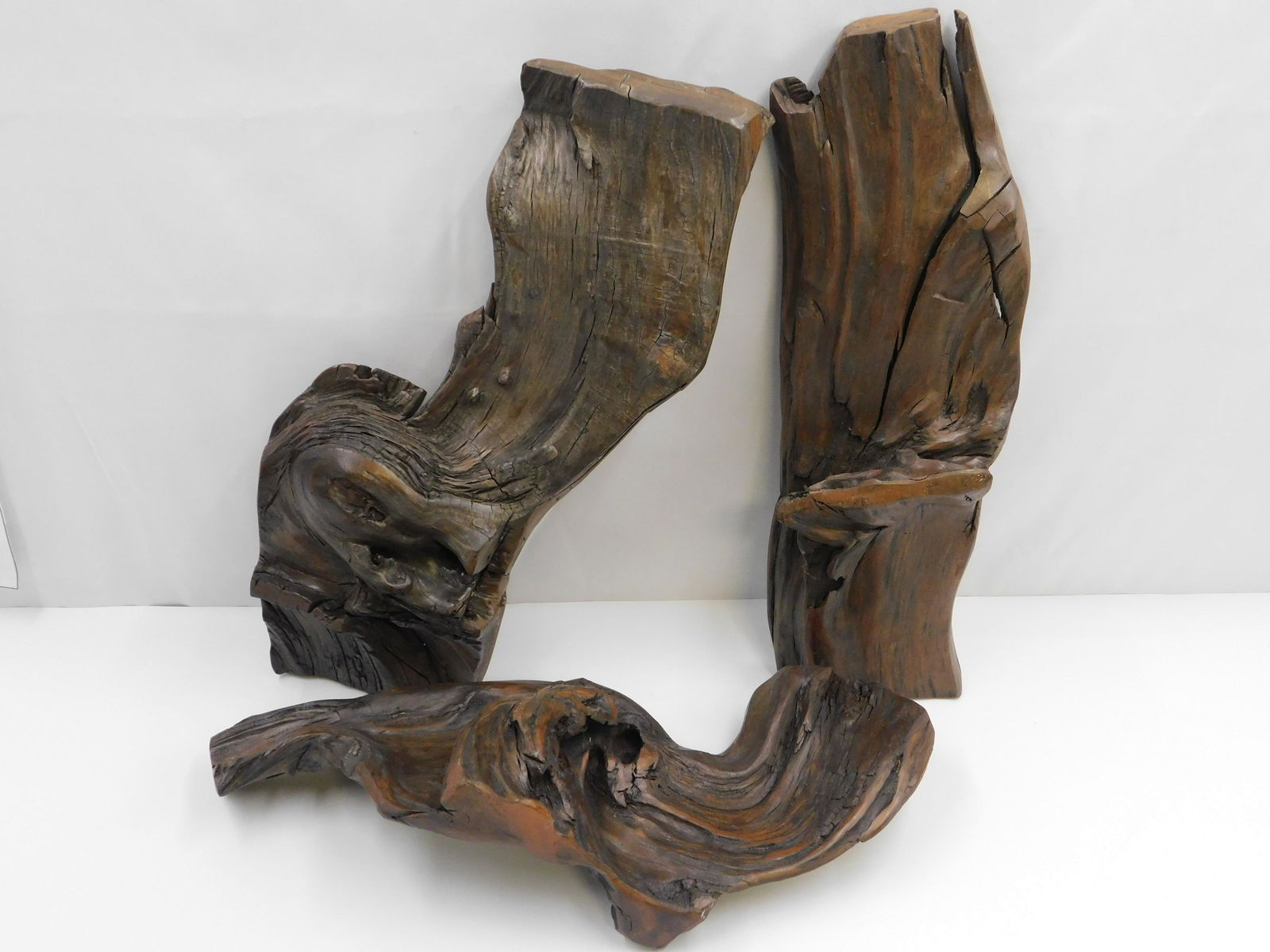 Lot of 3 Driftwood Wall Hangings (1 of 6)