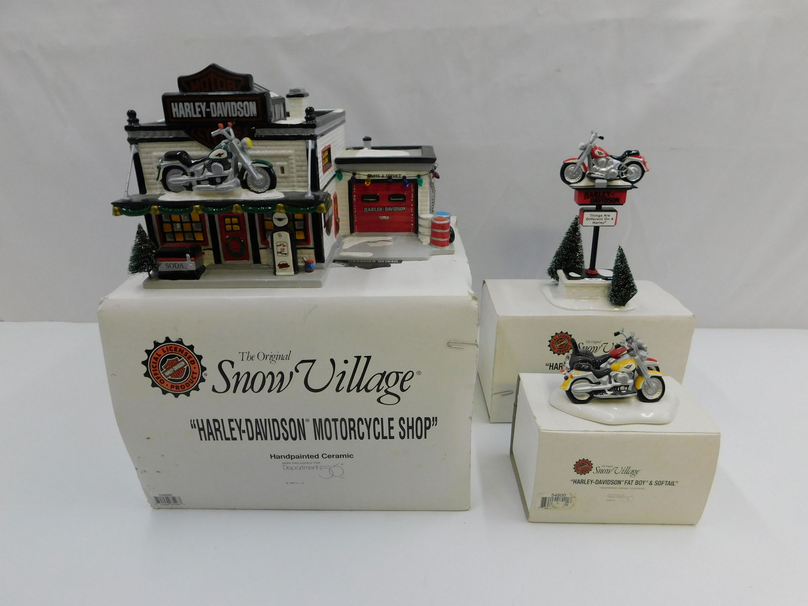 Lot of 3 Dept. 56 Original Snow Village Series (1 of 5)