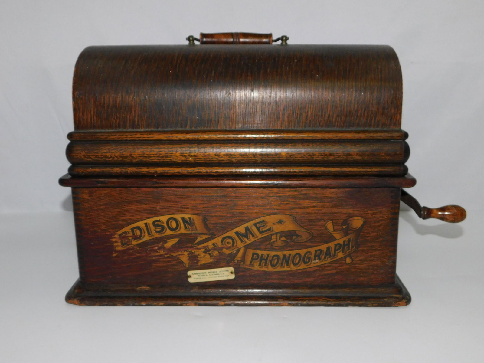 Edison Tabletop Cylinder Phonograph (1 of 4)