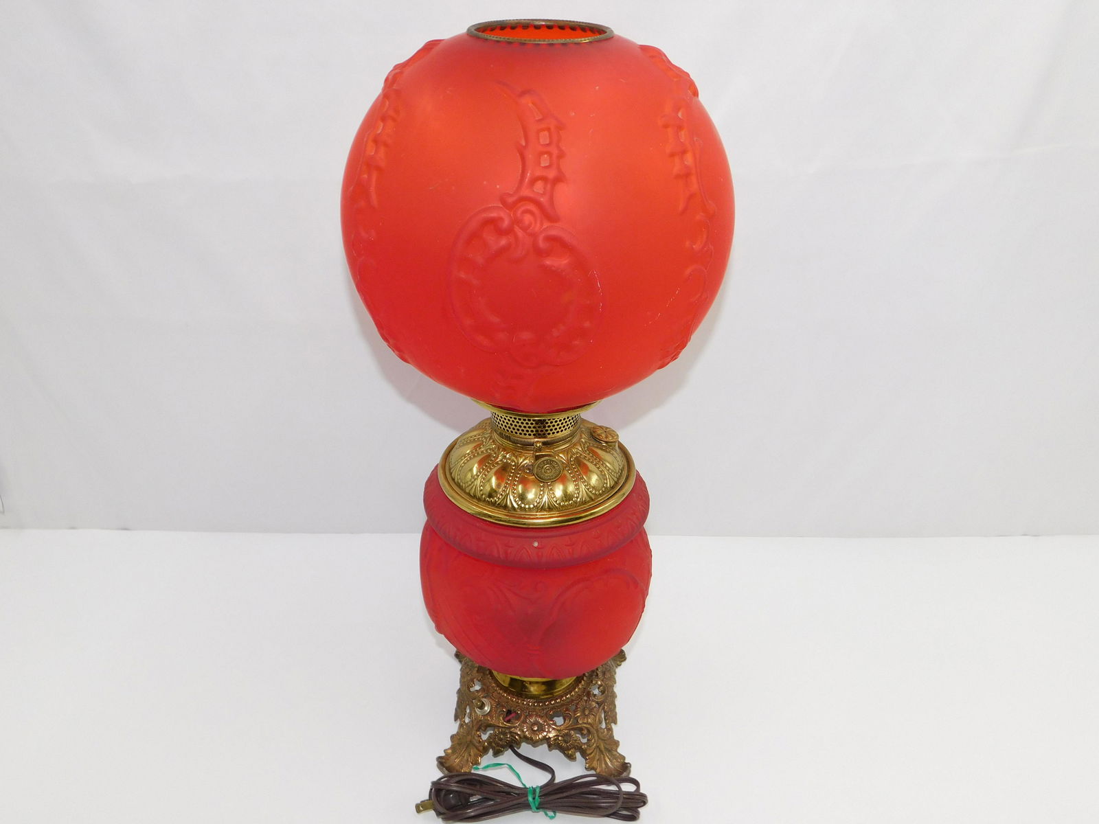 Ruby Gone with the Wind Piano Lamp (1 of 5)