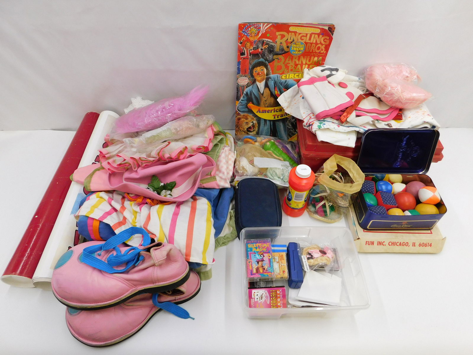 Huge Lot of Circus Clown Related Items (1 of 8)