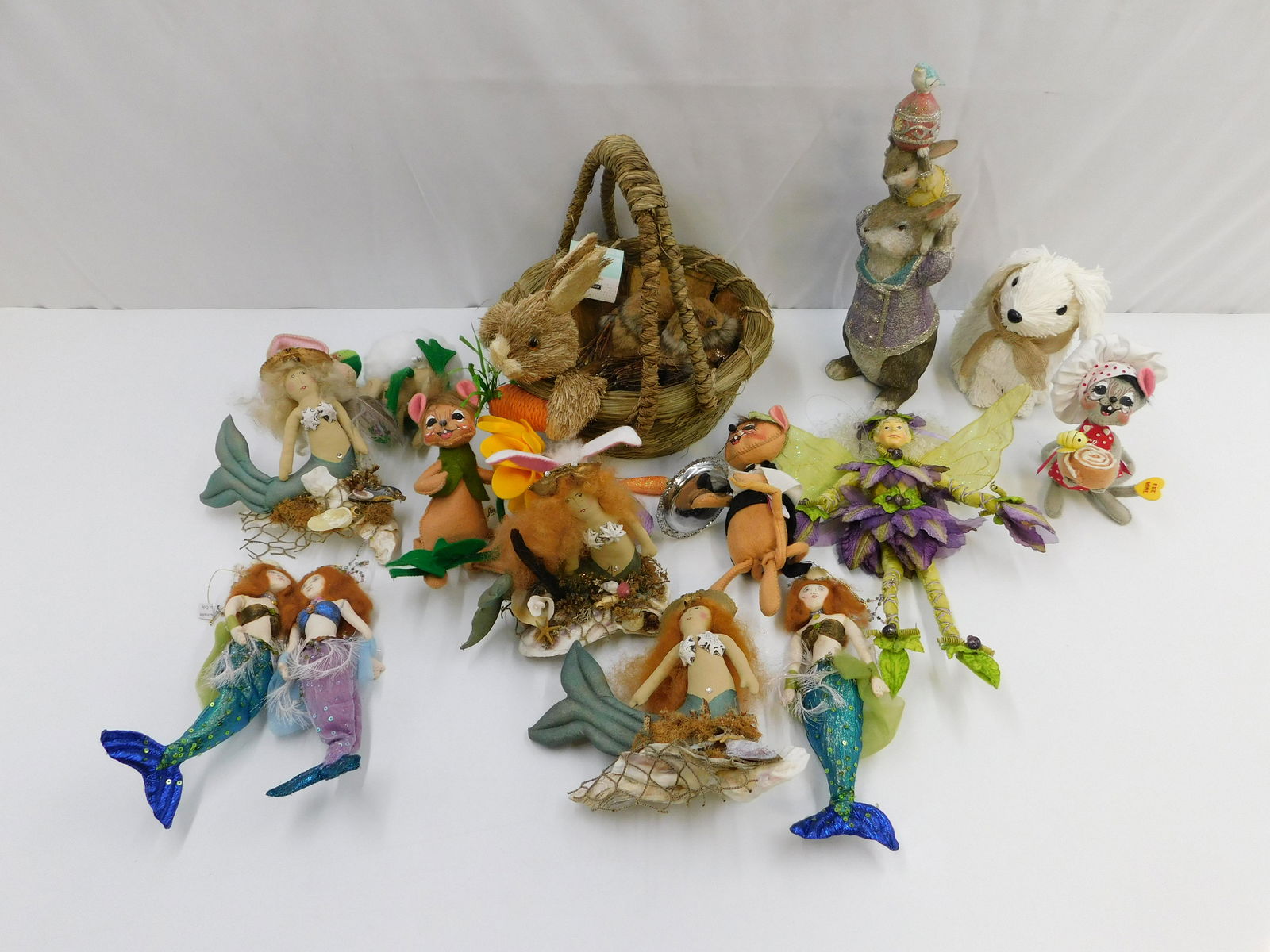 Group Lot of Mermaid and Annalee Dolls (1 of 4)