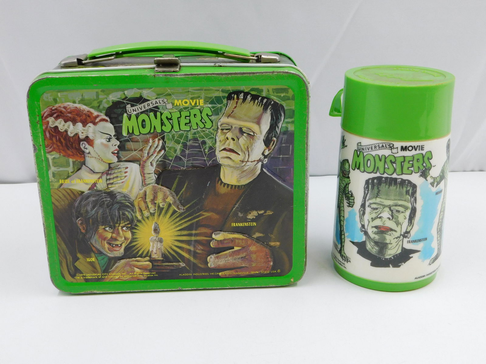 入手困難希少1979 Universal Movie Monsters Lunch Box