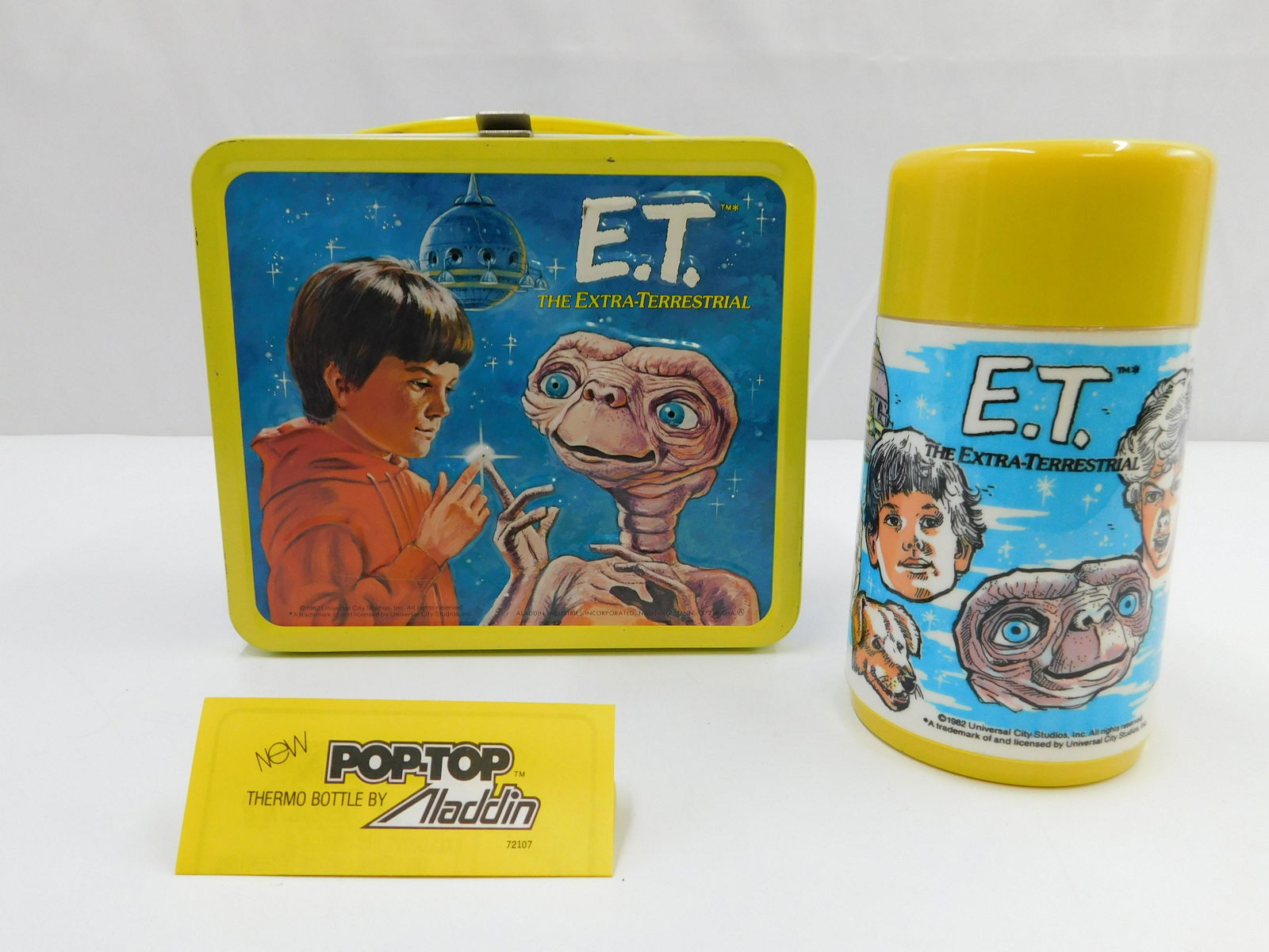 1982 Aladdin E.T. Lunch box アラジン ランチボックス