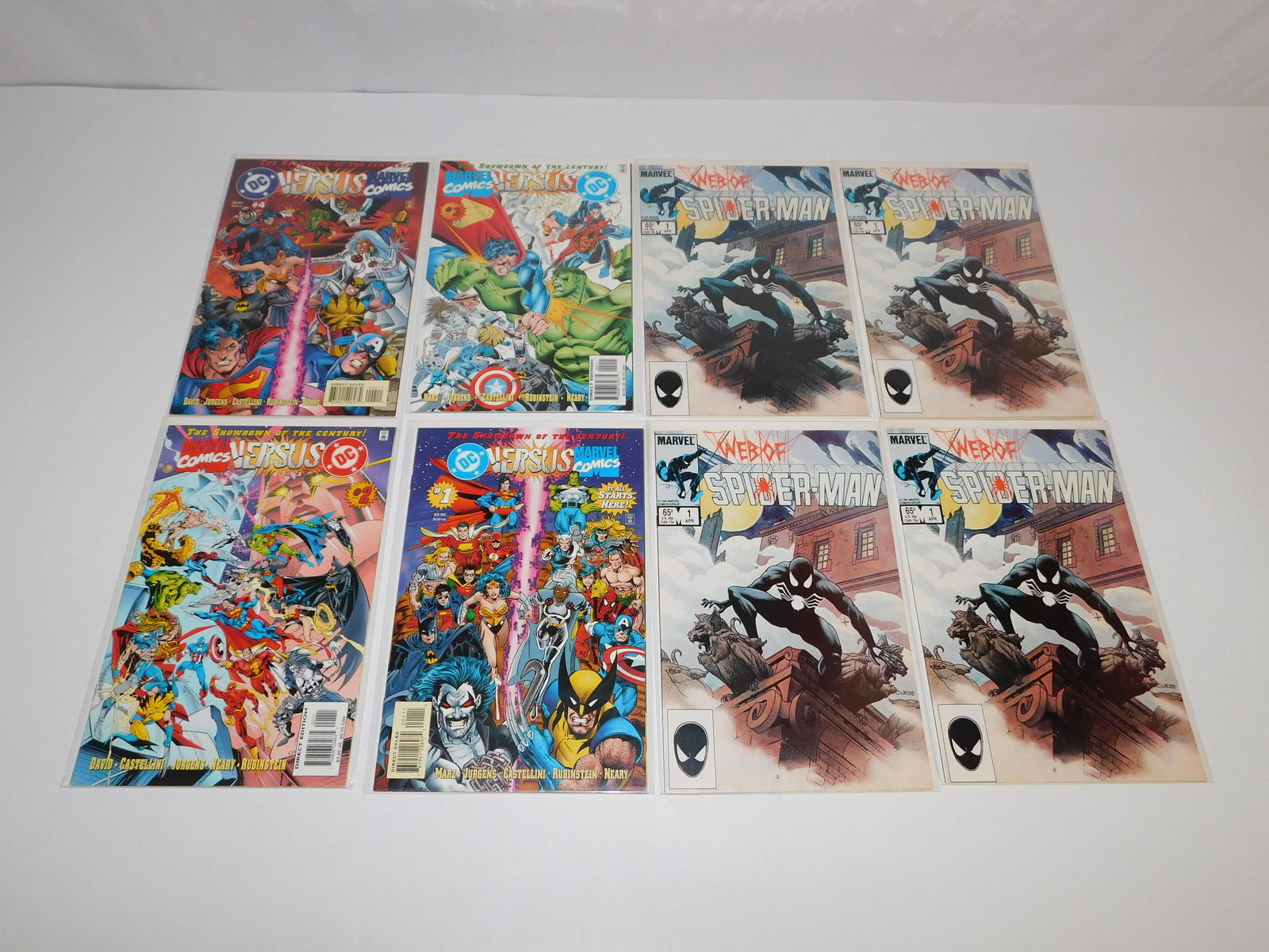 Lot of Comics - Web of Spider-Man and Marvel vs. DC (1 of 4)