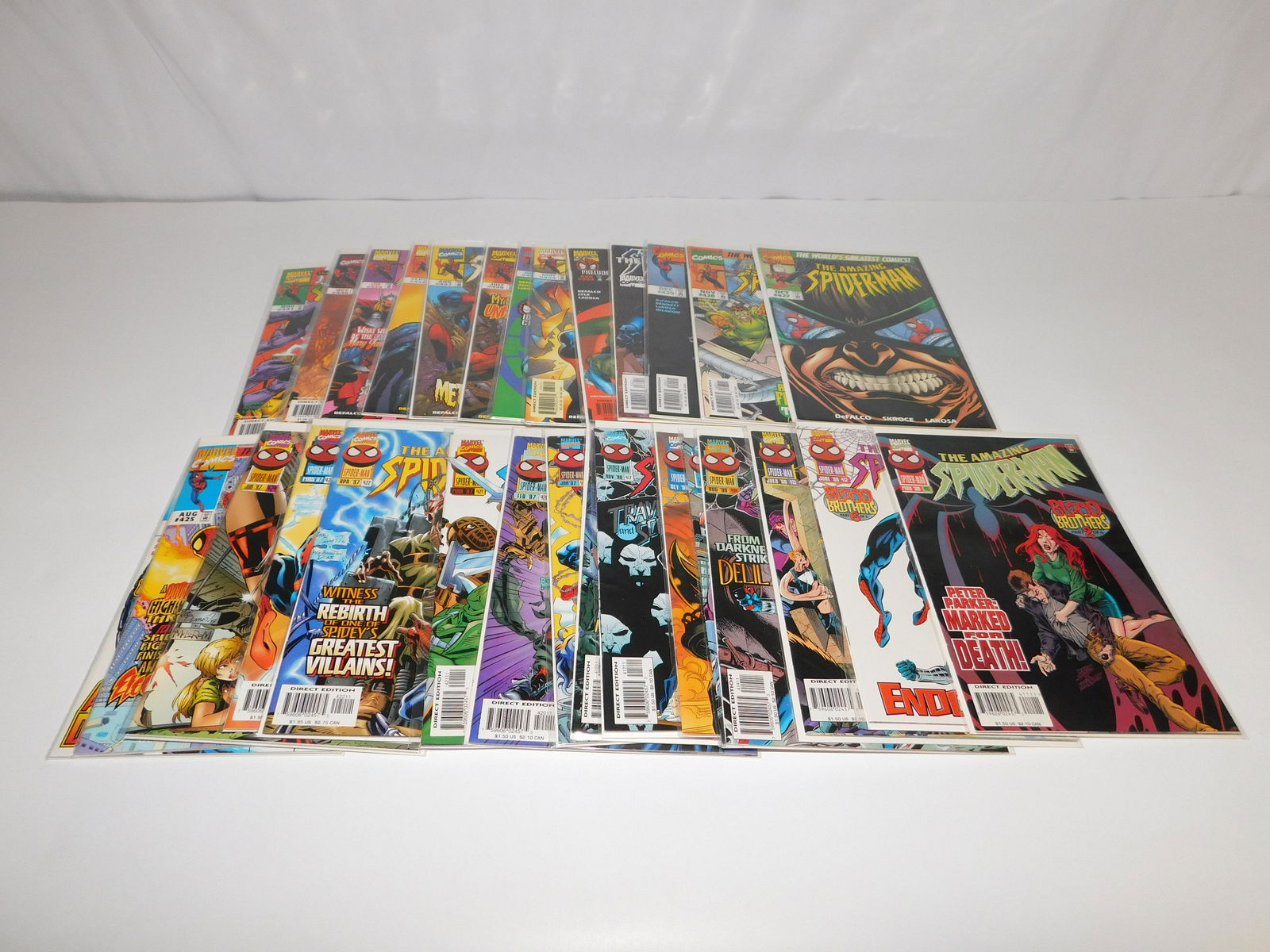 Lot of 29 Amazing Spider-Man Comics (1 of 3)