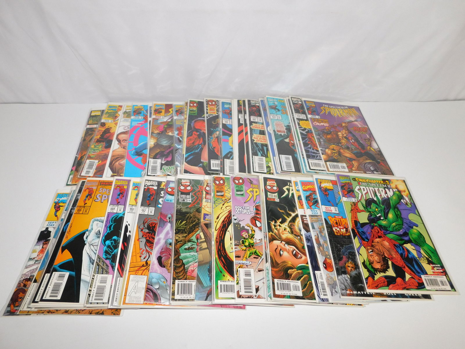 Spectacular Spider-Man Comics #201-263 - Near Full Run (1 of 4)