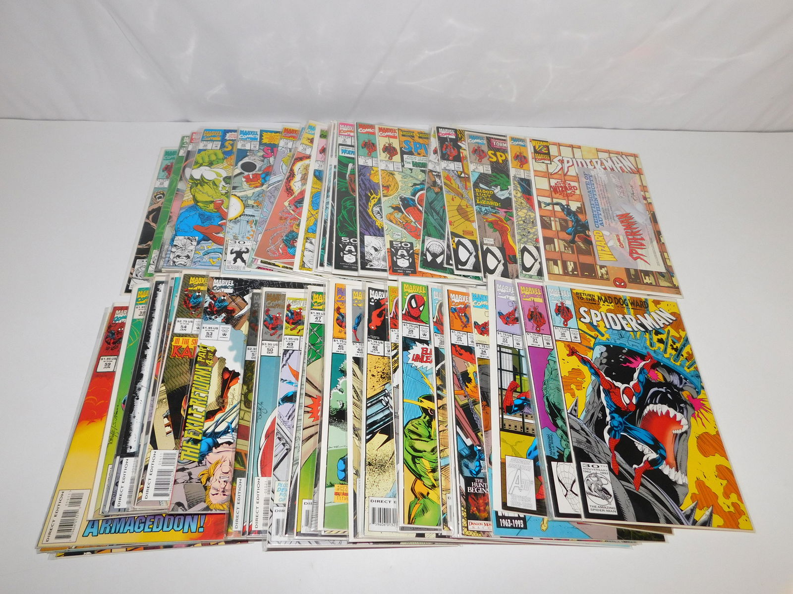 Full Run of 1990's Spider-Man Series #1/2-62 (1 of 4)