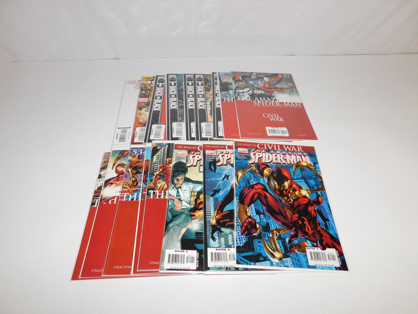 Full Run of Amazing Spider-Man Comics -  #529-545 (1 of 3)