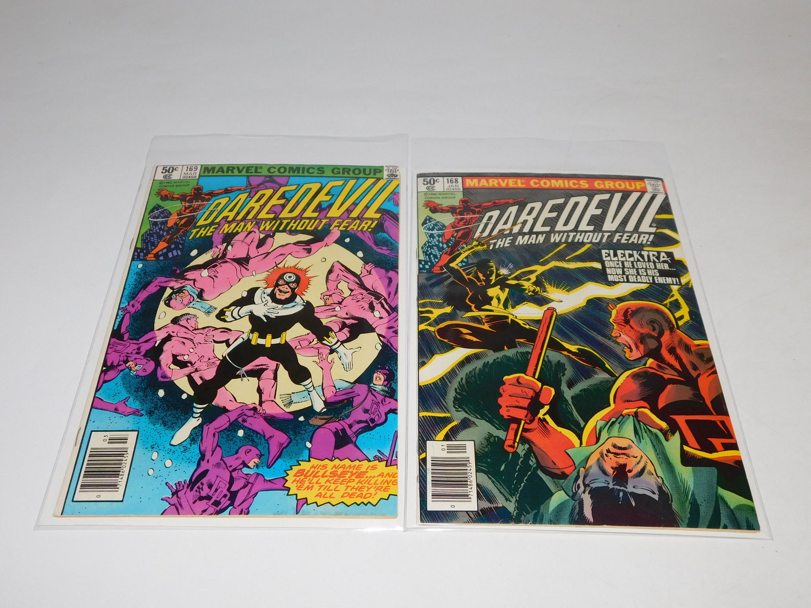 Lot of 2 Daredevil Comics #168 and #169 (1 of 3)