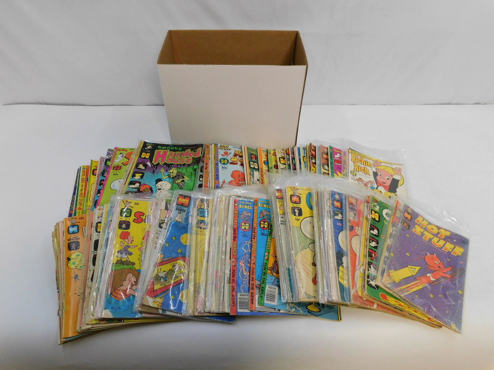 Short Box of Harvey Comics (1 of 6)