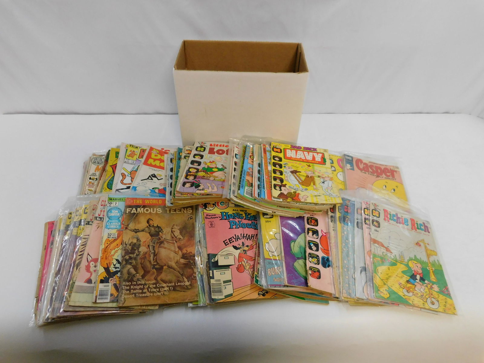 Short Box of Comics - Harvey, Classics Illustrated and More (1 of 5)
