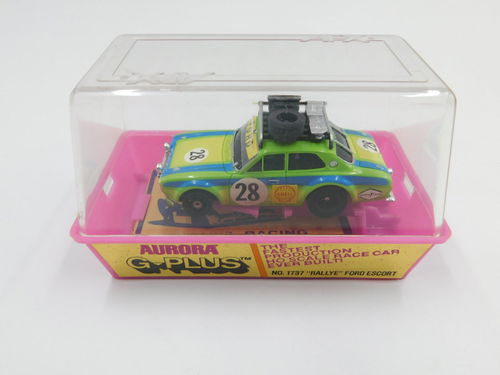 Aurora G-Plus "Rallye" Ford Escort Slot Car (1 of 6)