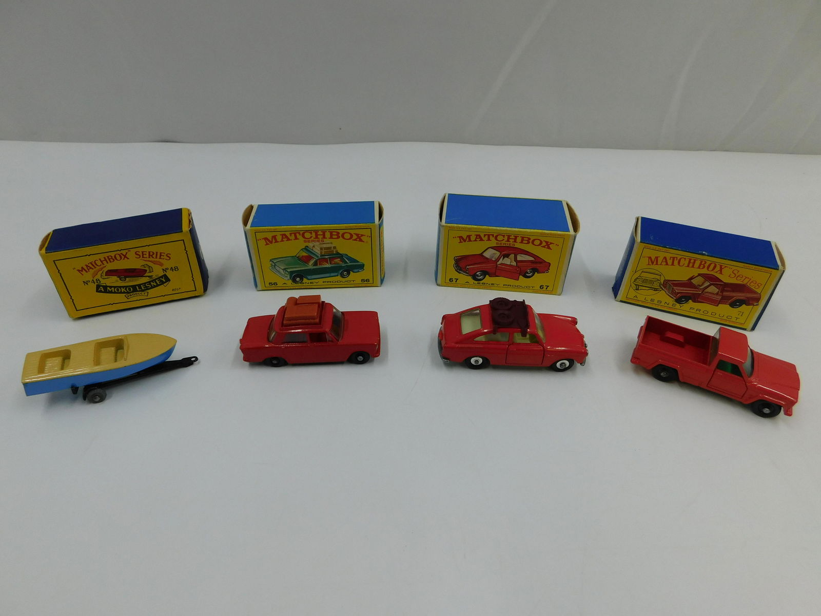 Lot of 4 Vintage Matchbox in Original Boxes (1 of 6)
