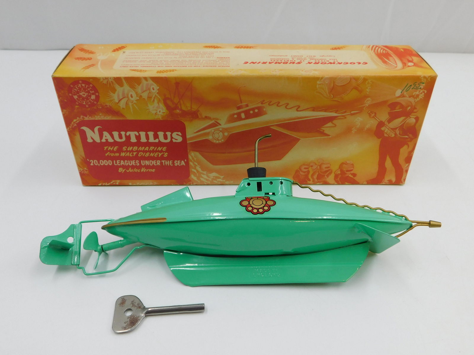 Tin Plated Key Wind Nautilus (1 of 7)
