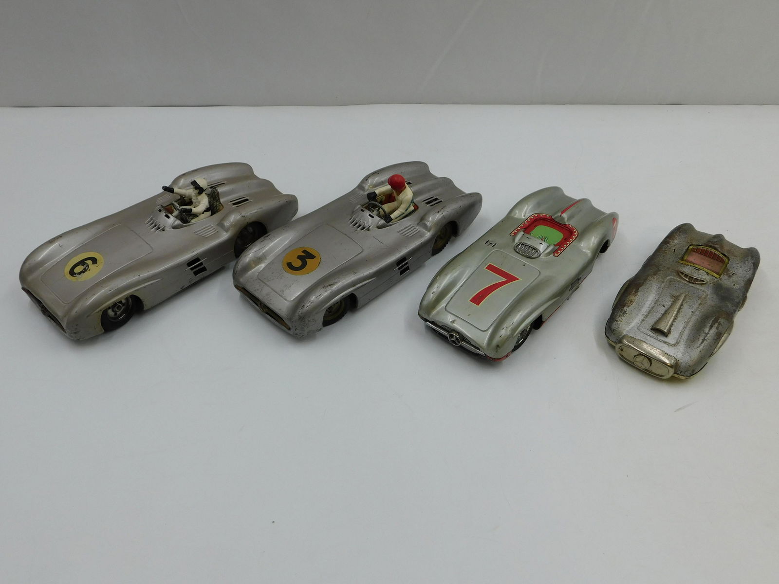 Lot of 4 Mercedes Benz Race Cars (1 of 6)