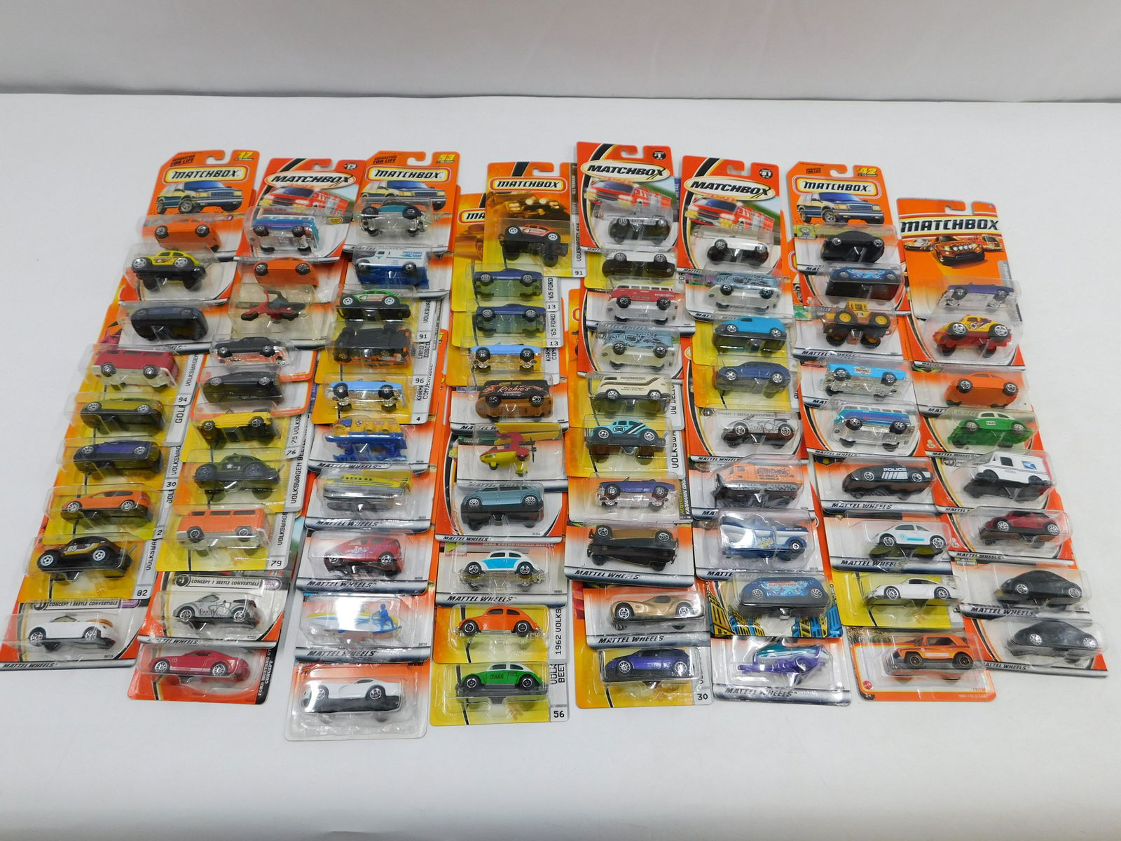 Lot of 75 Matchbox Cars - All Mint on Card (1 of 5)