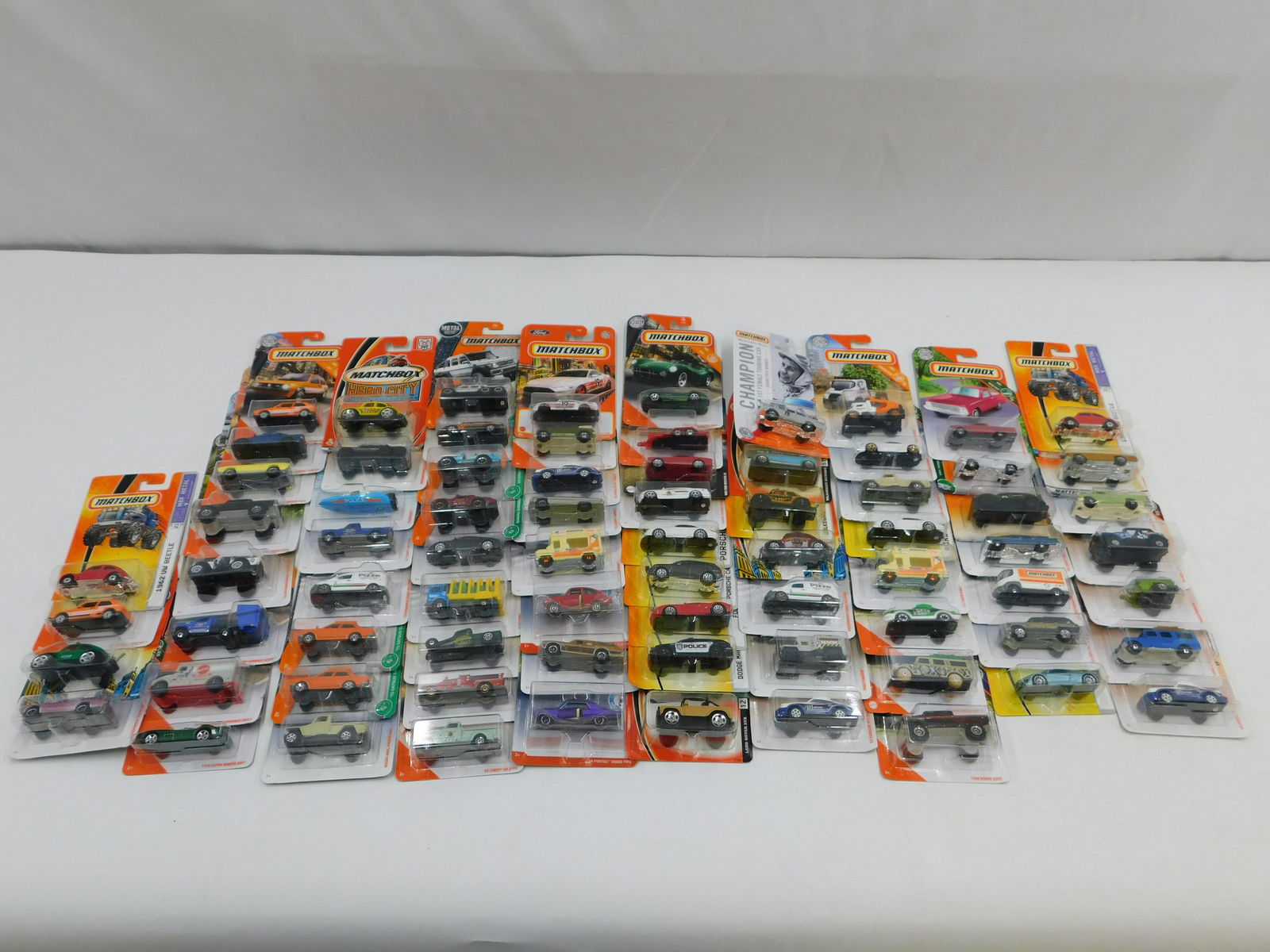 Lot of 75 Matchbox Cars - All Mint on Card (1 of 5)