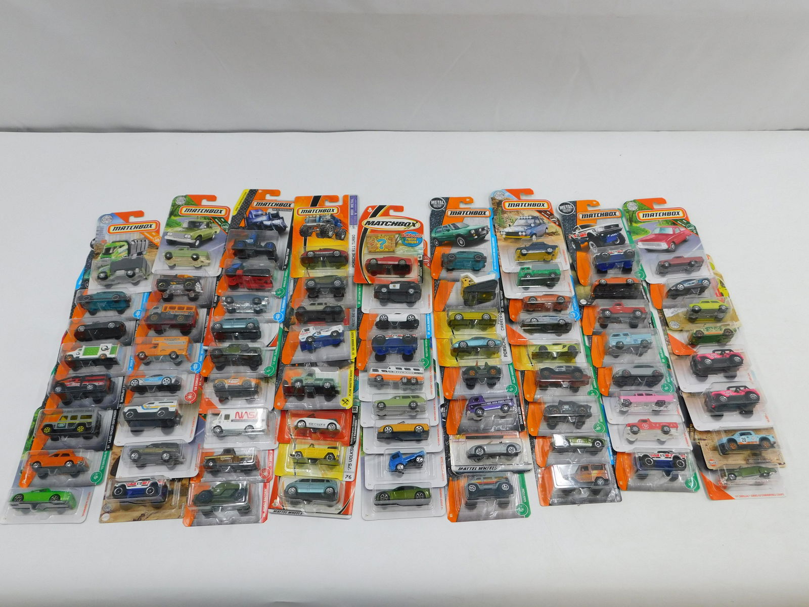 Lot of 75 Matchbox Cars - All Mint on Card (1 of 5)