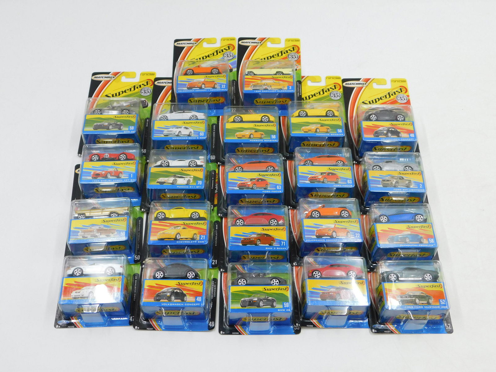 Lot of 22 Matchbox Superfast 35th Anniversary Cars (1 of 4)