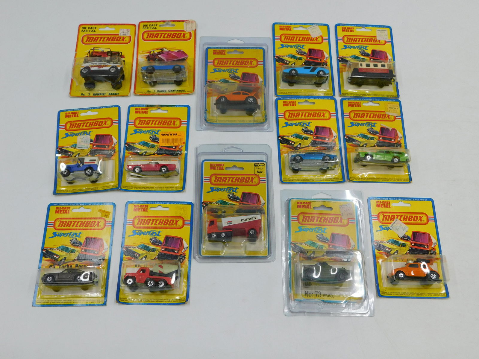 Lot of 14 Vintage Matchbox Cars (1 of 6)