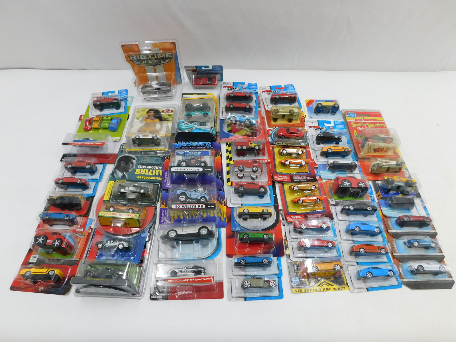 Lot of 50+ Diecast Cars - Mixed Brands (1 of 4)