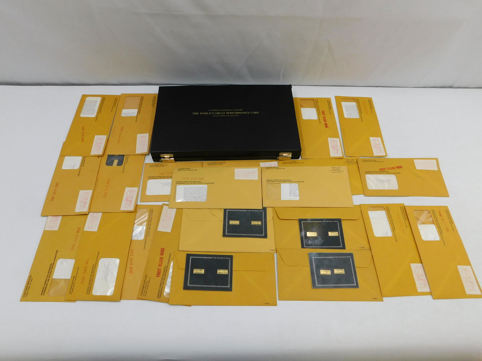 Franklin Mint The World's Great Performance Cars Miniature Collection (1 of 4)