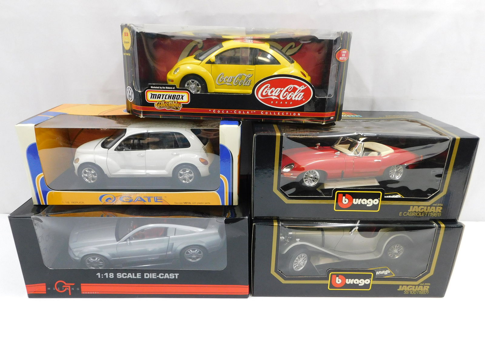 Lot of 5 Diecast Cars - 1:18 Scale (1 of 4)