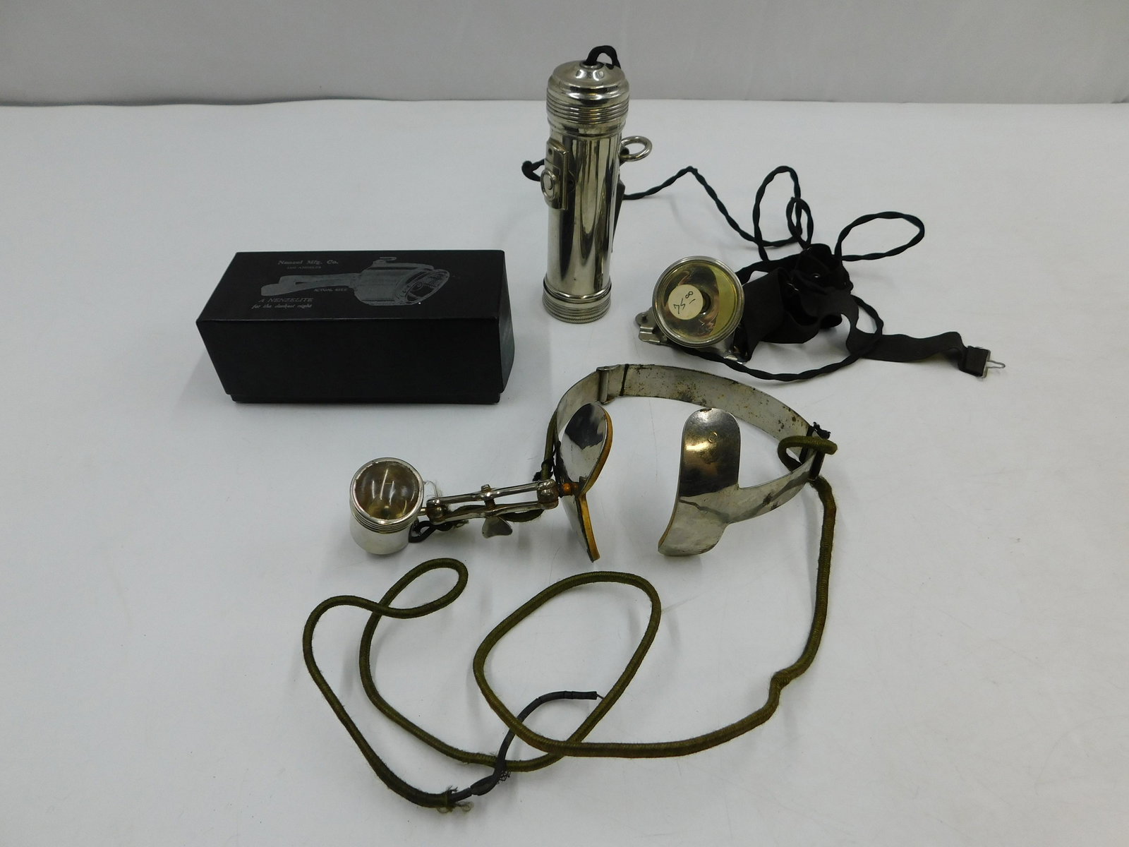 Lot of 3 Antique Medical Equipment Flashlights (1 of 7)