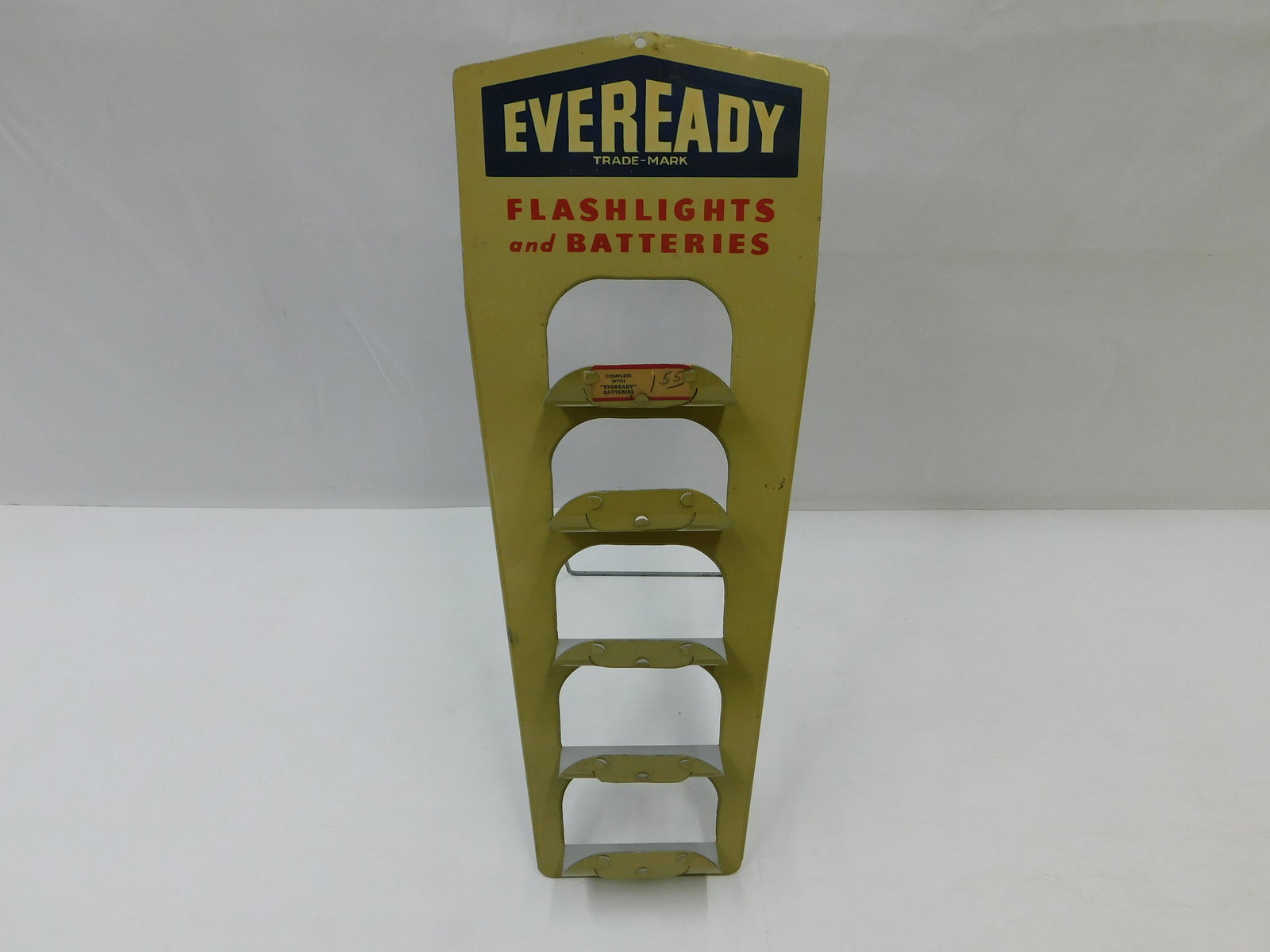 Vintage Eveready Flashlight and Battery Tin Store Display (1 of 5)