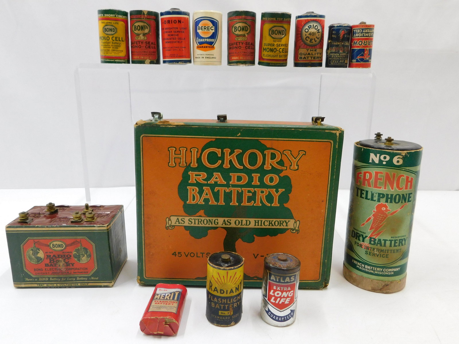 Lot of 15 Vintage Batteries (1 of 5)