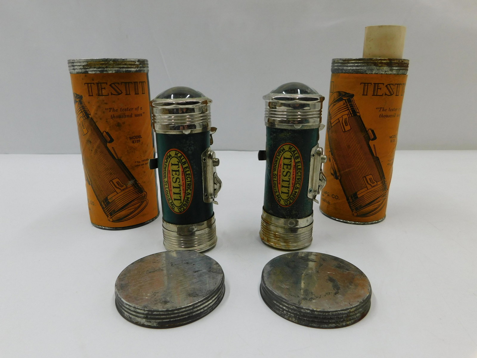 Lot of 2 Kalb Electric & Mfg. Co Testit Model K135 (1 of 8)