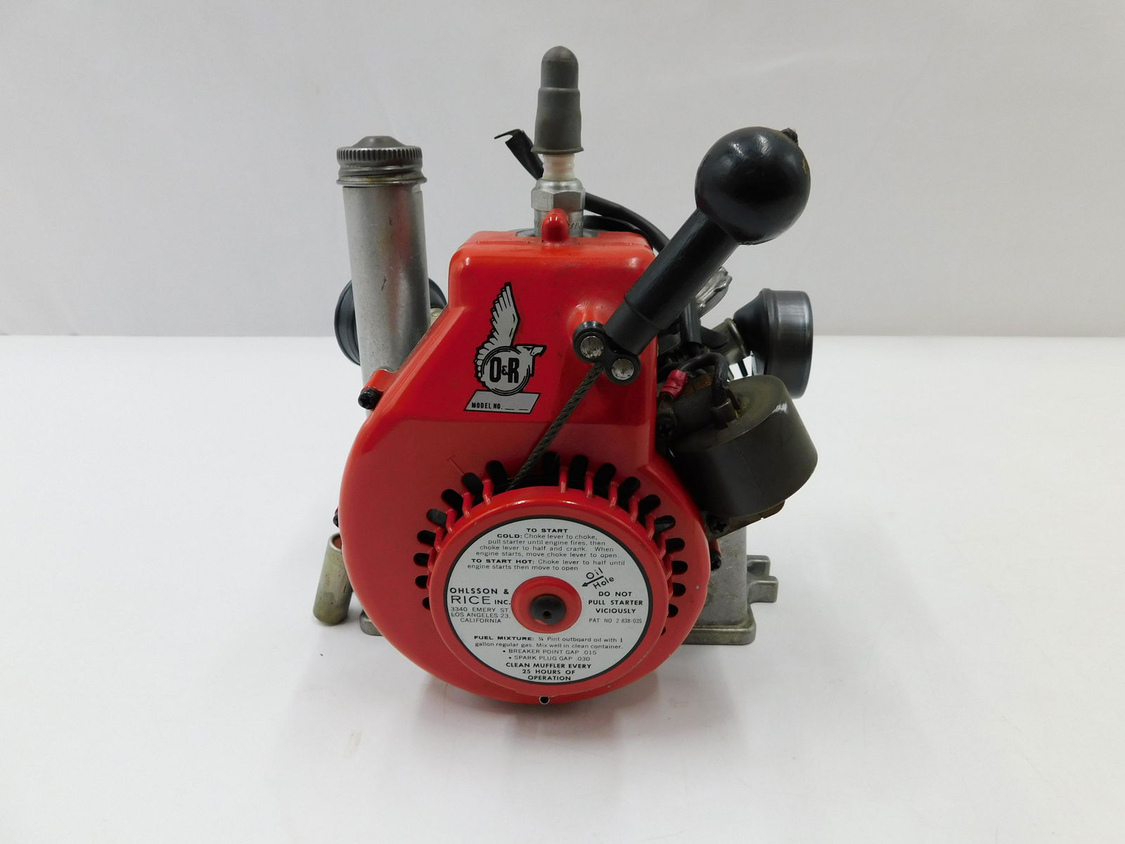 Vintage O&R Compact 3 Engine/Motor (1 of 6)