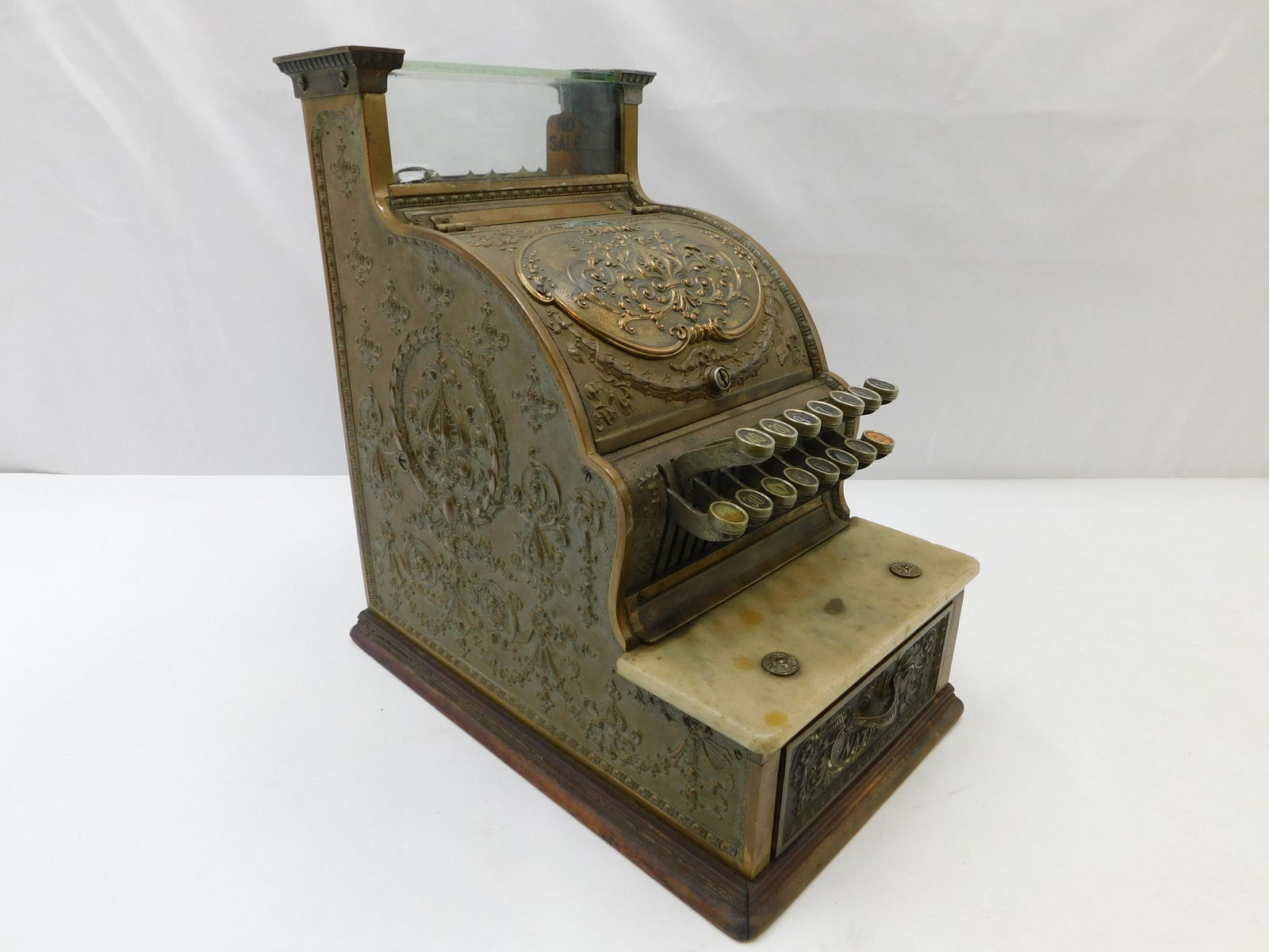 National Brass Tabletop Cash Register (1 of 11)