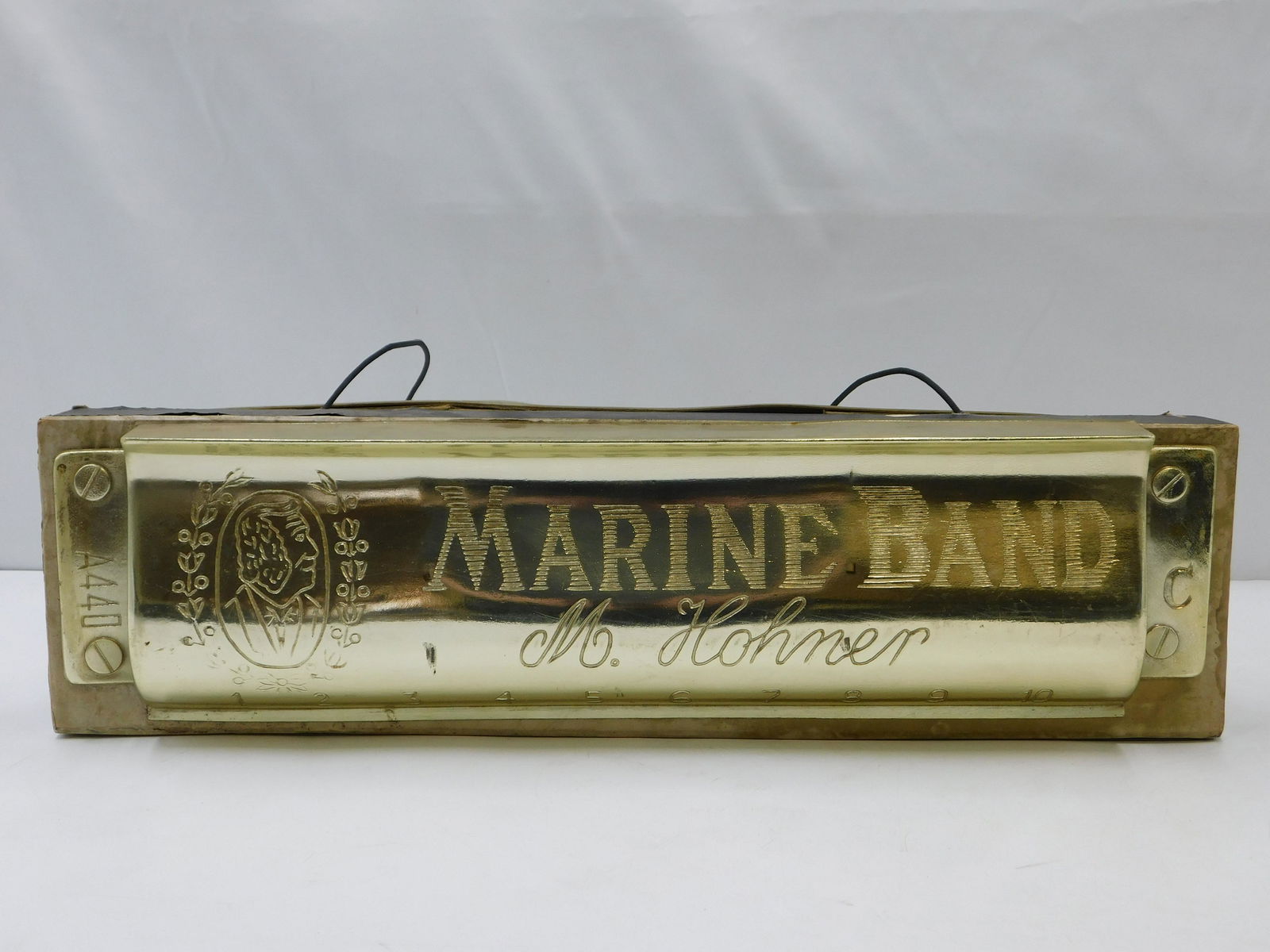 M. Hohmer Marine Band Store Display Hanging Harmonica (1 of 3)