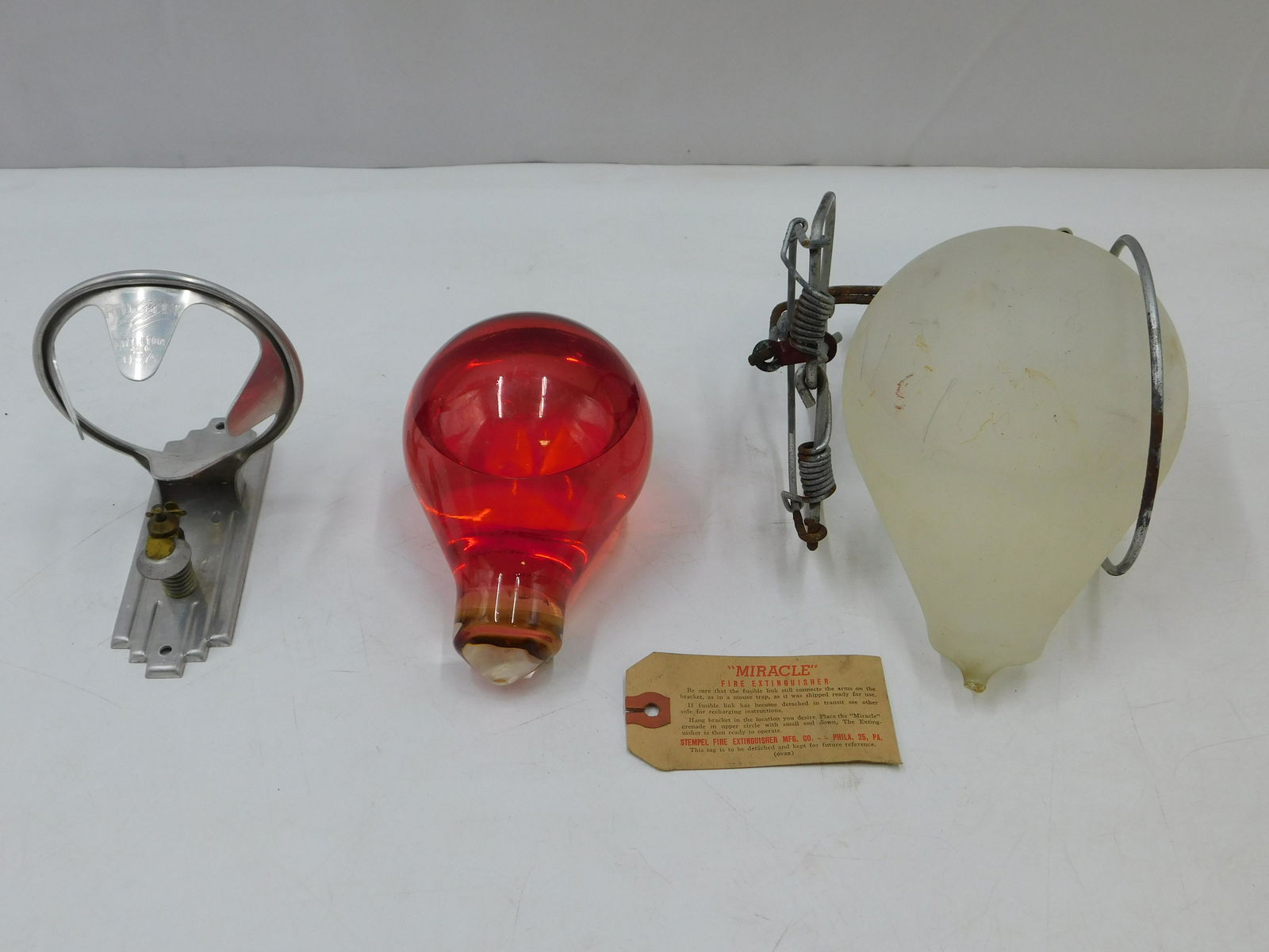 Lot of 2 Vintage Fire Bomb Fire Extinguishers (1 of 8)