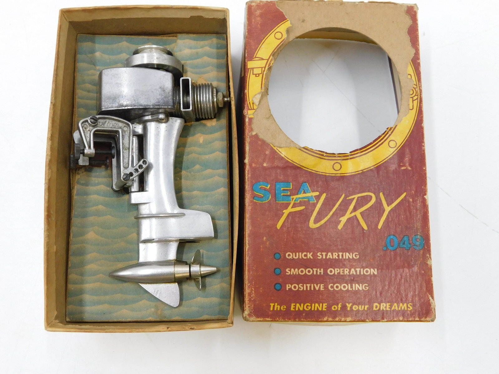Allyn Sea Fury .049 Gas Powered Toy Outboard Motor (1 of 6)