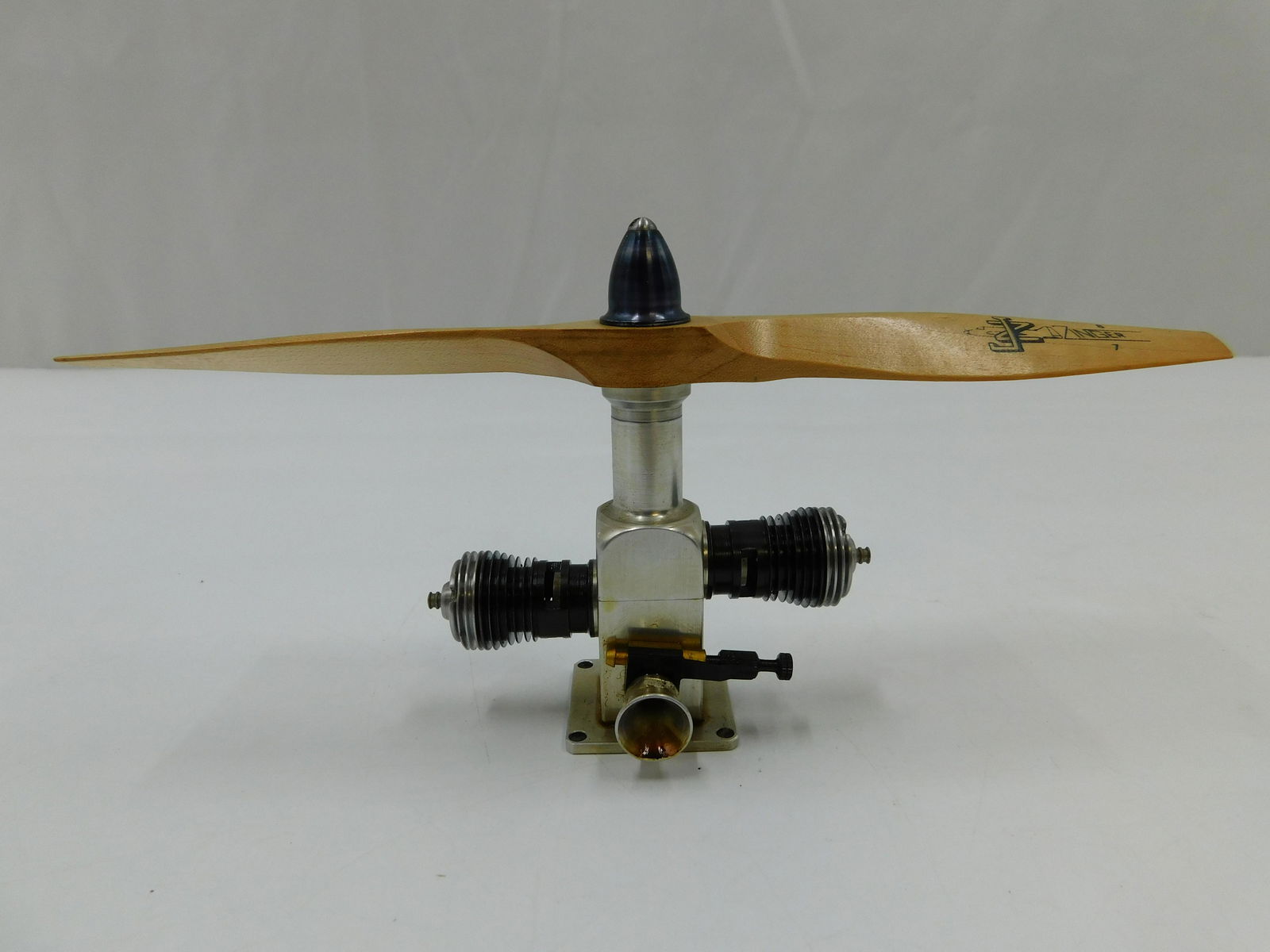 Cox Gas Powered Twin Model Airplane Engine (1 of 5)