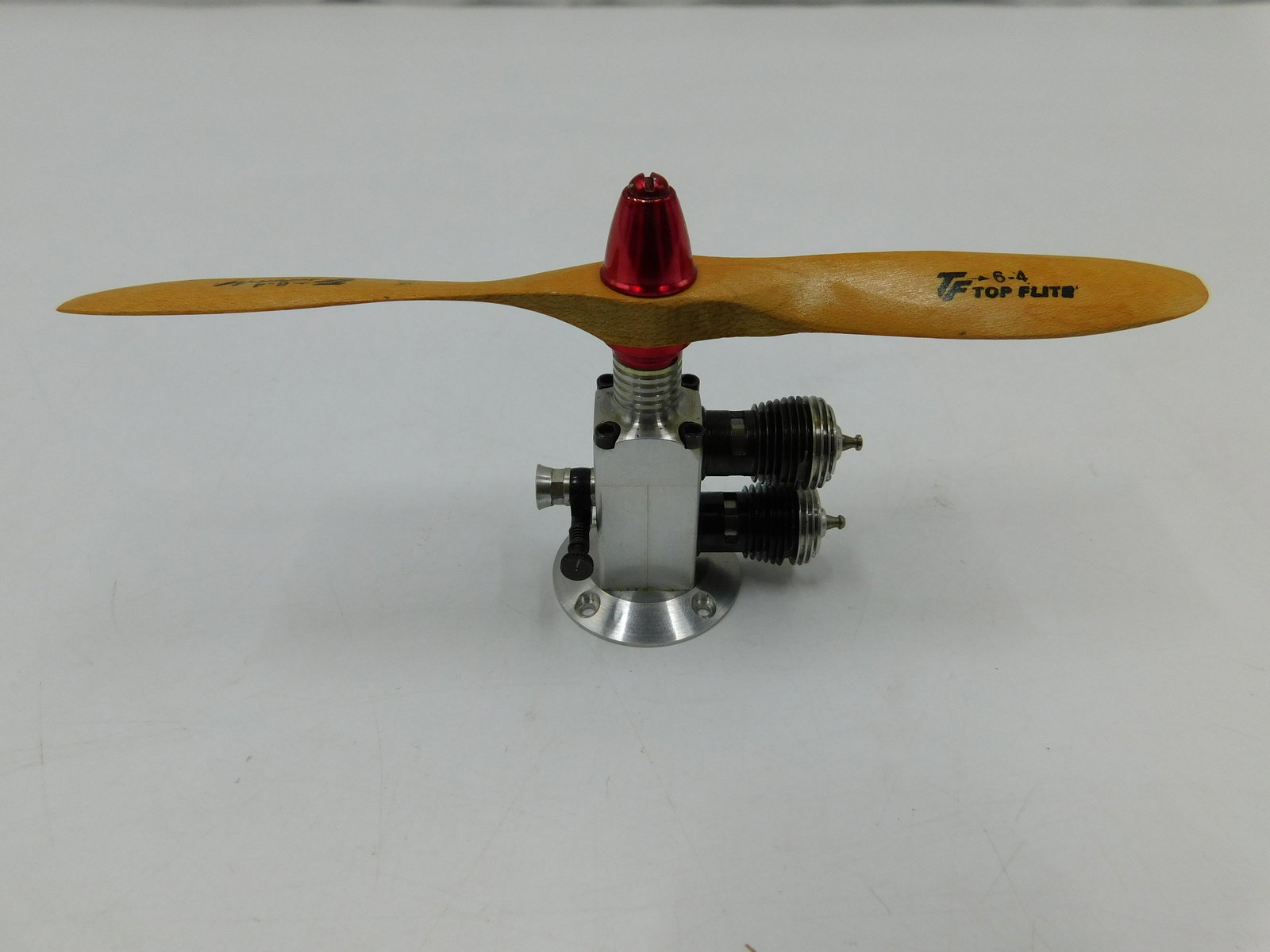 Cox Gas Powered Twin Model Airplane Engine (1 of 5)