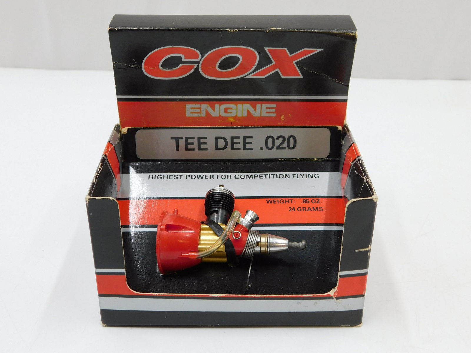 Cox Tee Dee .010 Gas Powered Contest Model Airplane Engine Cox Tee Dee .010 Gas Powered Contest Model Airplane Engine