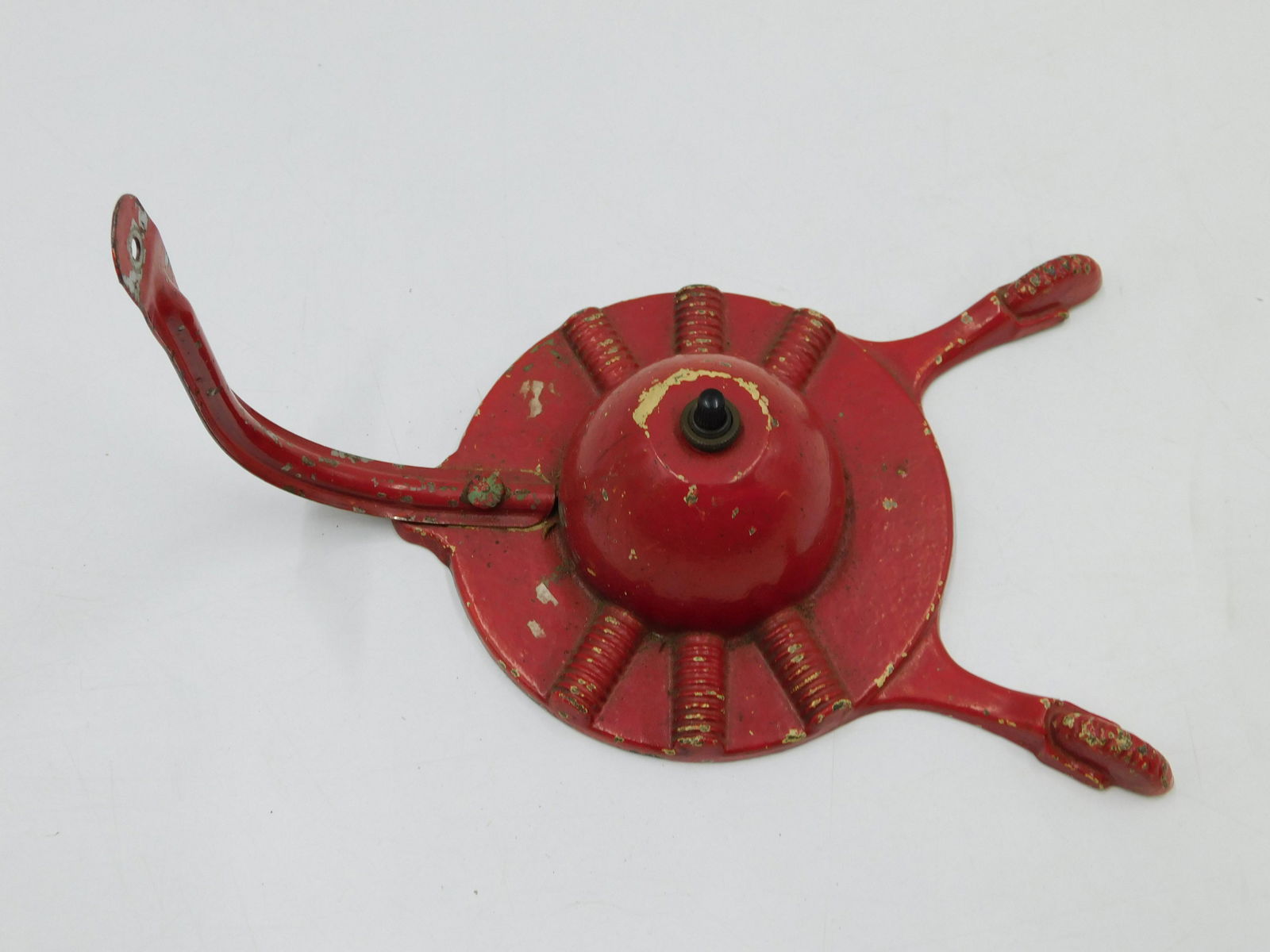 Antique Cast Iron Radial Engine Lamp Holder (1 of 3)