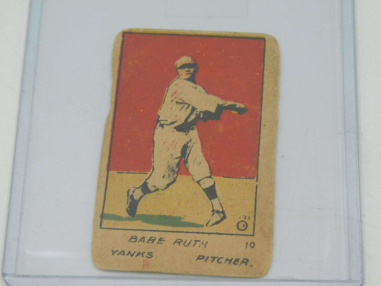 Babe Ruth Baseball Strip Card (1 of 3)