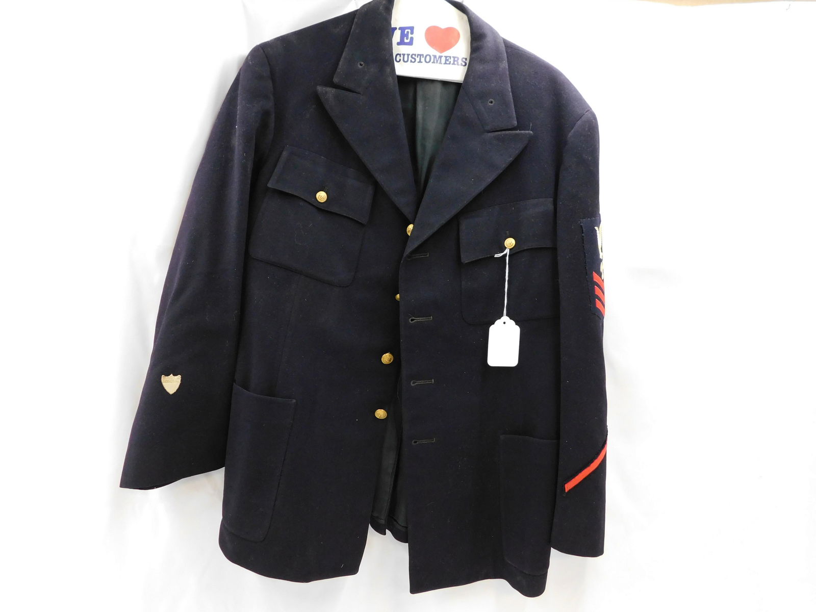 WWII Naval Seabee Motor Machinist Coat (1 of 6)