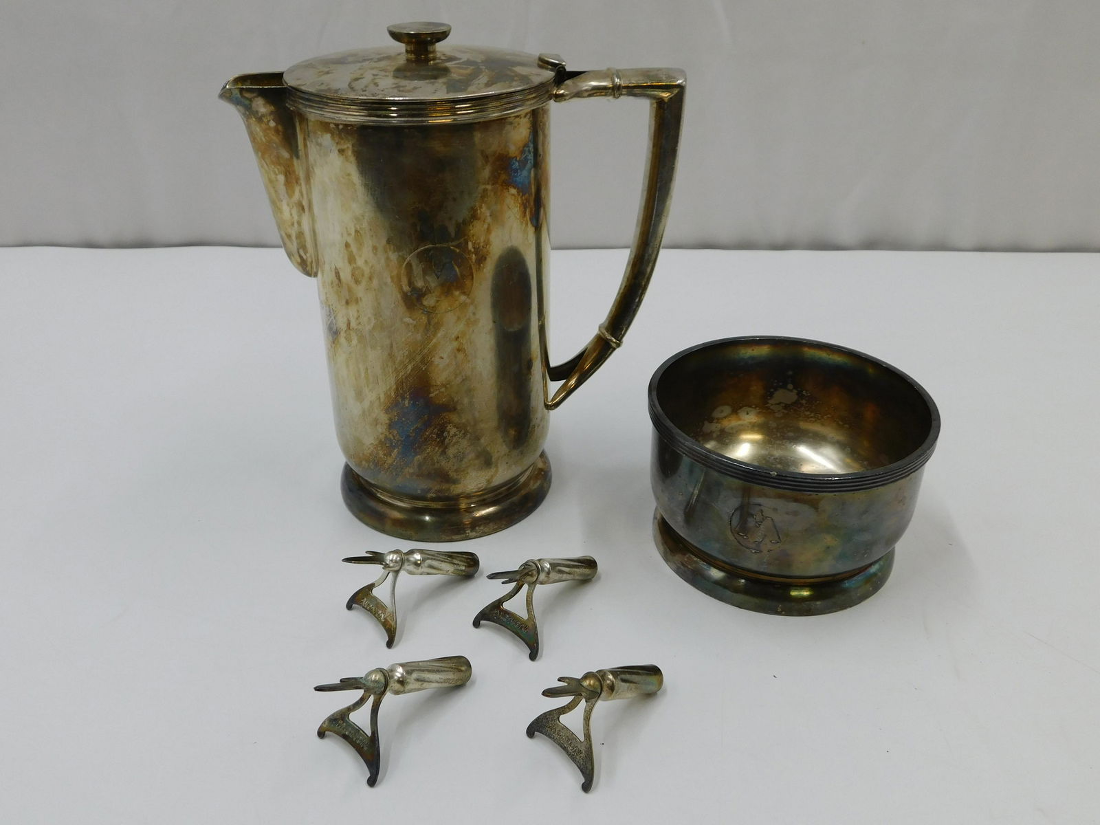 Lot of Monon Silverplate Railroad Serving Pieces (1 of 7)