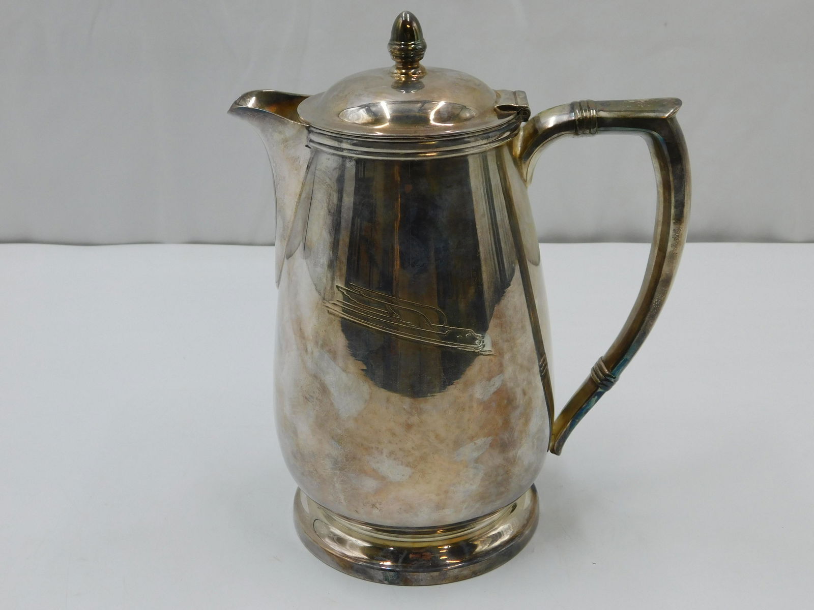 Union Pacific "The Eagle" Silverplate Water Pitcher (1 of 4)