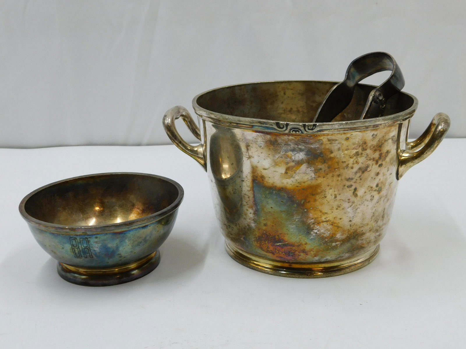 Lot of Burlington Route Silverplate Serving Pieces (1 of 5)