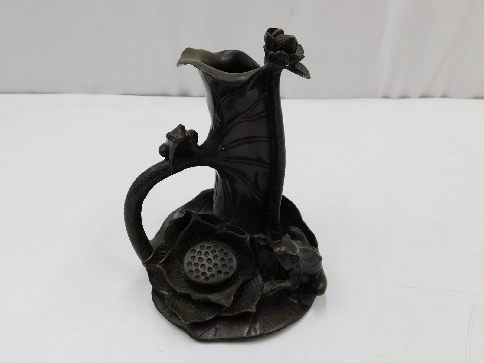 Bronze Figural Flower Holder (1 of 4)