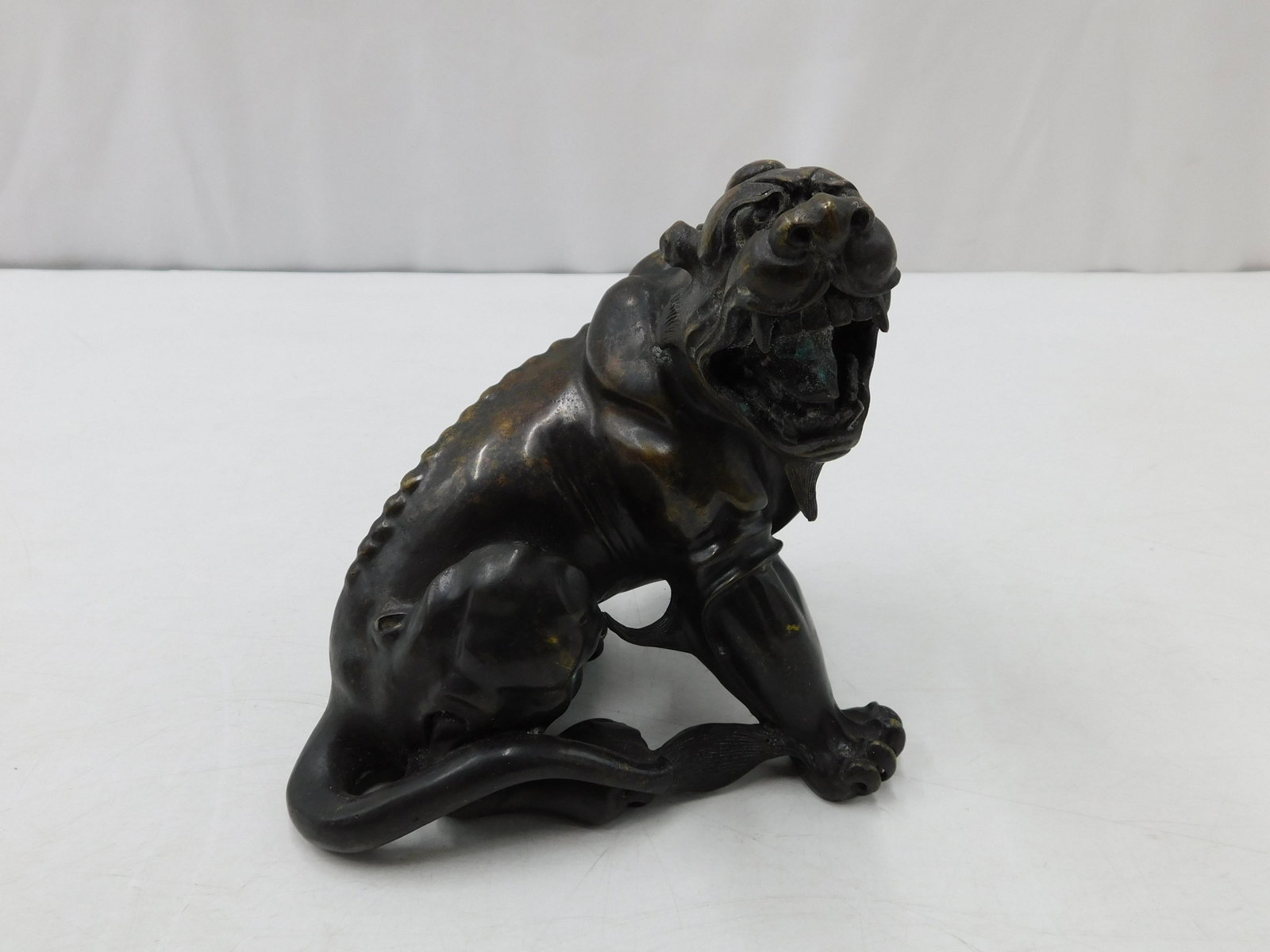 Chinese Bronze Statue of Tiger (1 of 5)