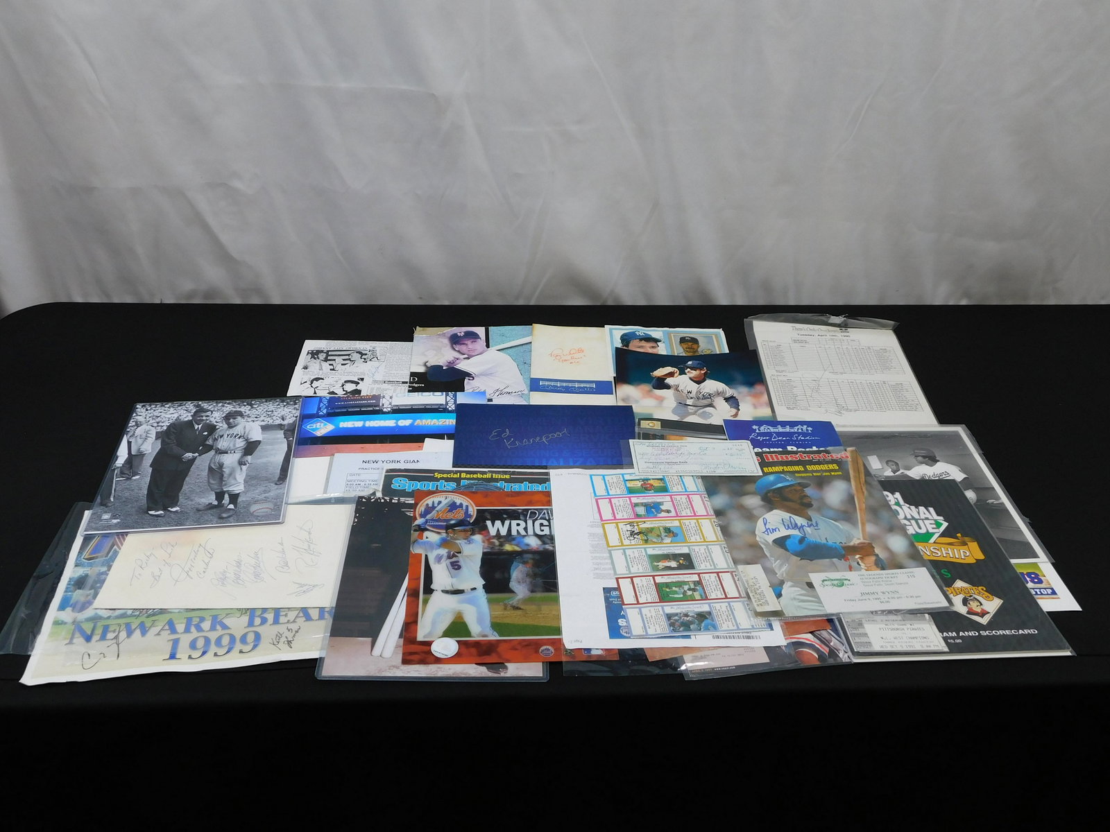 Lot of Mixed Sports Items - Many Autographs (1 of 5)
