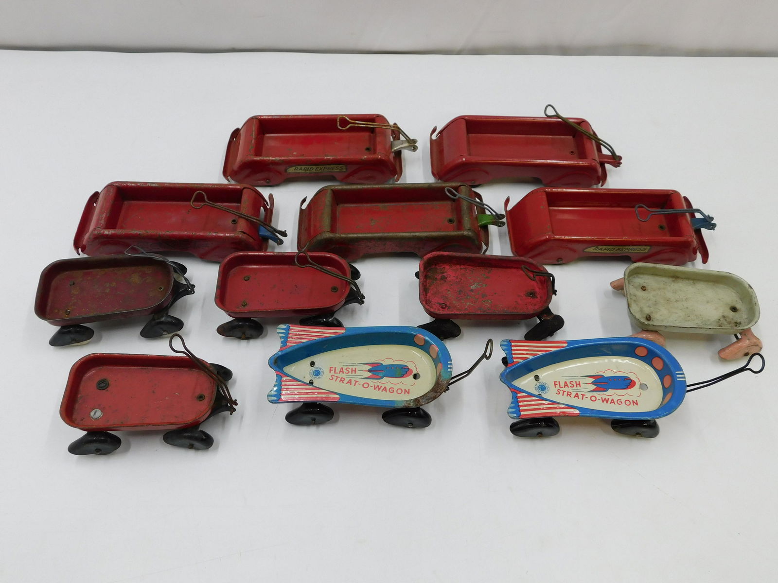 Lot of 10 Miniature Wagons (1 of 5)
